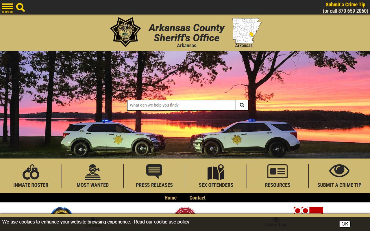 Arkansas County sheriff public records and inmate roster