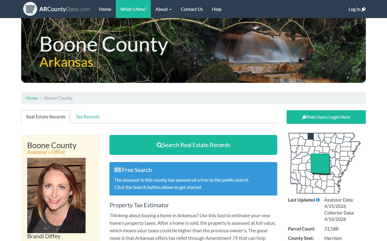 Boone County assessor property records search