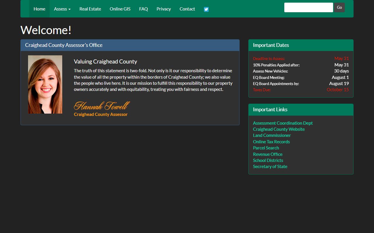 Craighead County assessor public records and property search