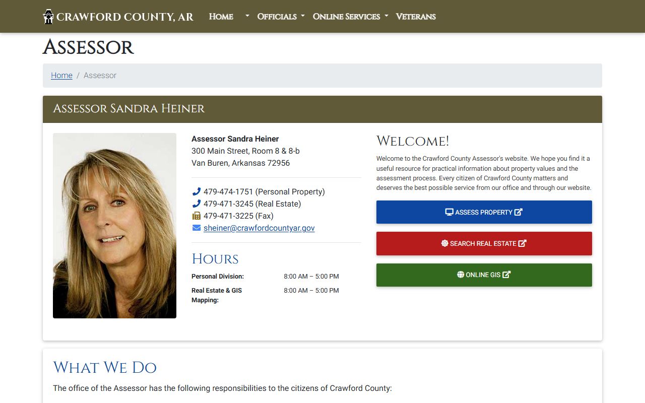 crawford county assessor public records property search