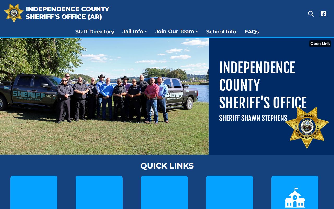 Independence County Sheriff arrest records and jail roster