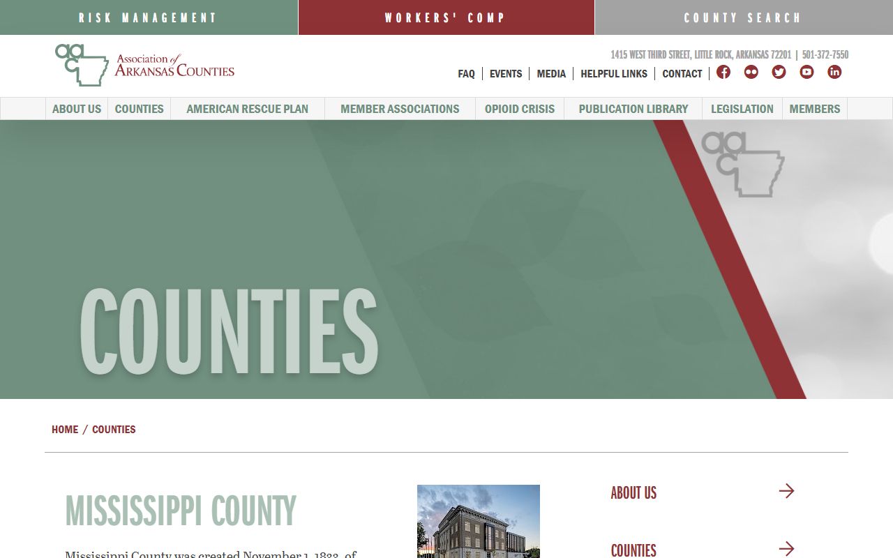 Mississippi County Sheriff arrest records and public safety
