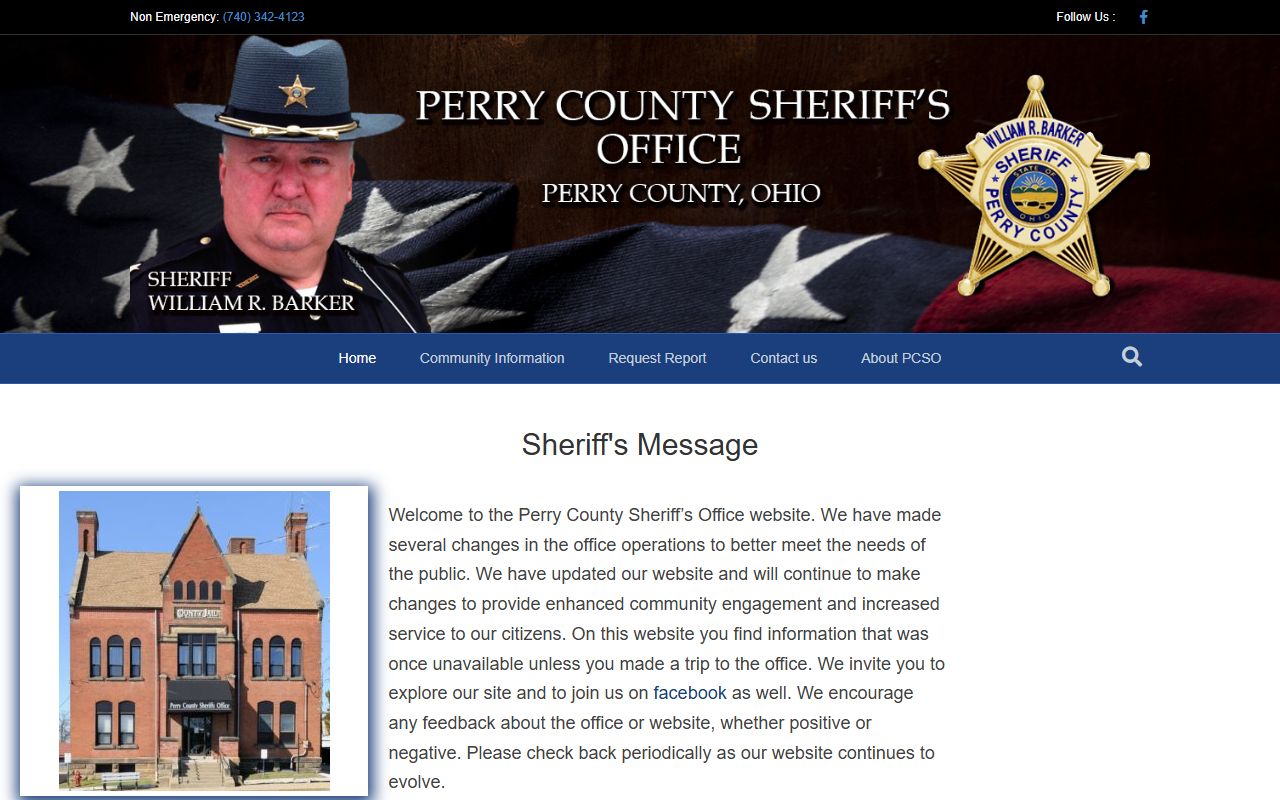 Perry County Sheriff Office public records and services